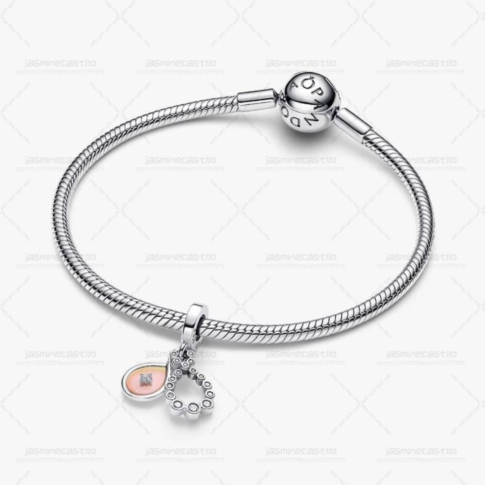 Pandora Opalescent Infinity Double Dangle Charm - image 3